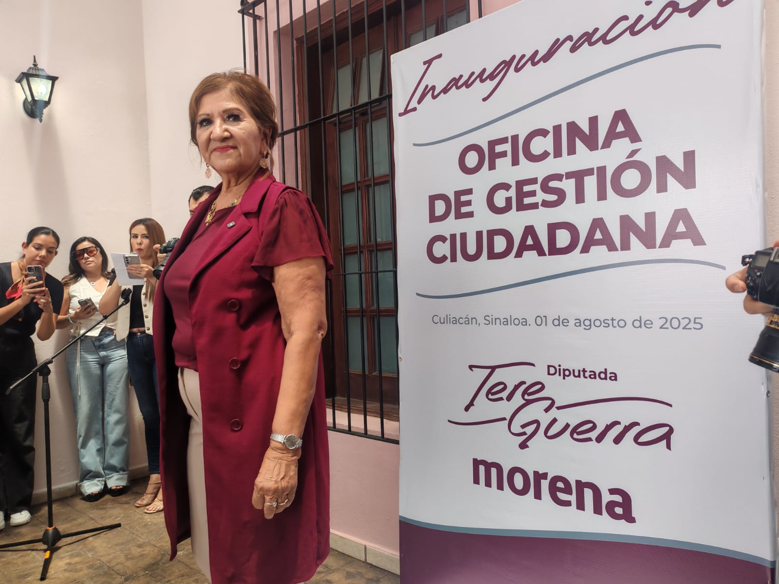 La diputada Tere Guerra inaugura la Oficina de Gestión Ciudadana.