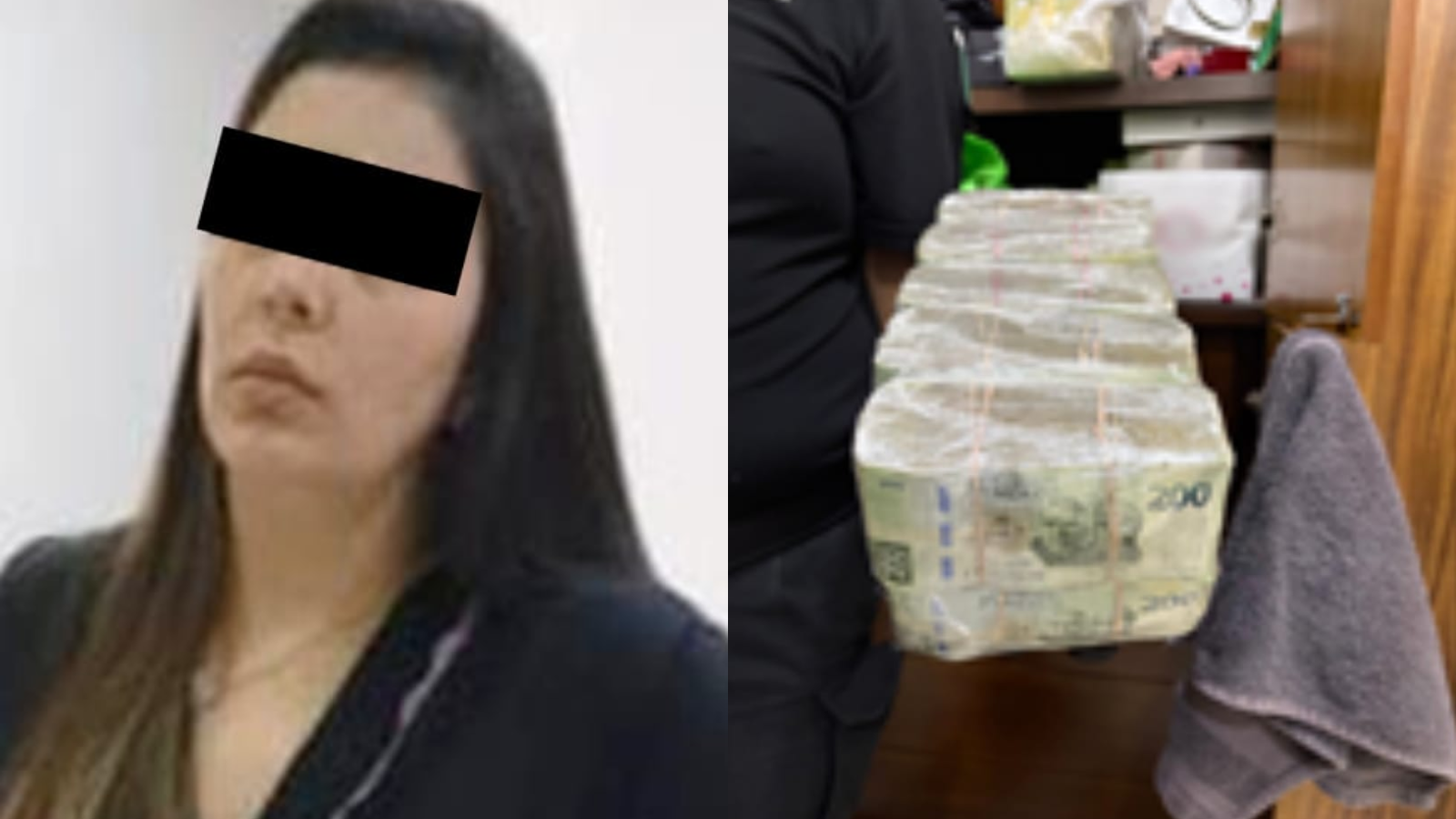 Aseguran 2.5 mdp, 3 mil cartuchos, 6 inmuebles y detienen a una mujer