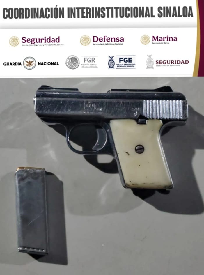 Estatales se acercan y sorprenden a hombre armado