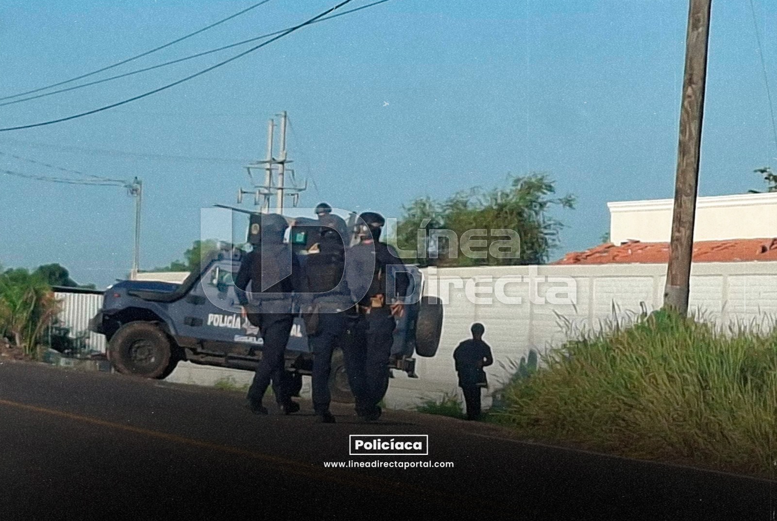 Operativo en Guasave.