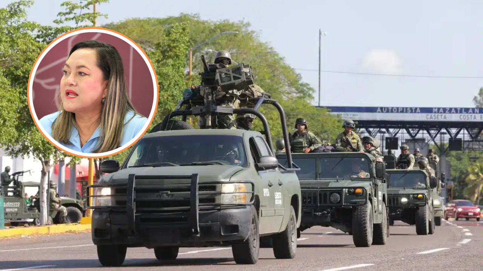 Autoridades detienen a ocho civiles y aseguran armas