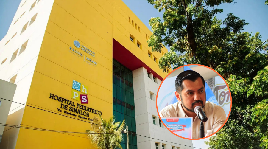 Carlos Mijail Suárez Arredondo, director del Hospital Pediátrico de Sinaloa.