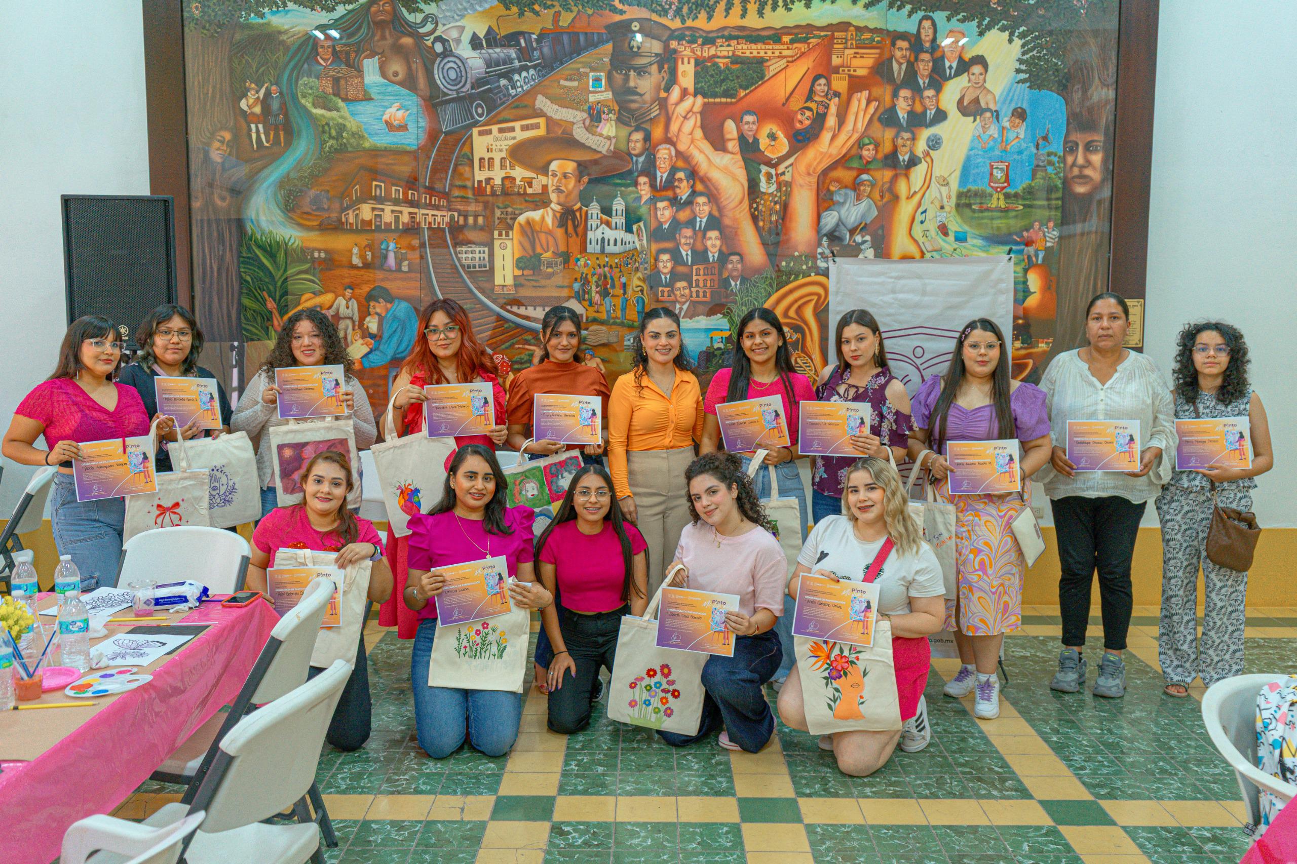 Celebración del Día Internacional de la Juventud con la jornada “Pinto mi libertad”.
