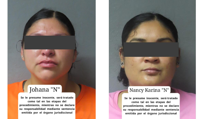 Policía de Mazatlán detienen a dos mujeres por supuesto robo a robo un comercio