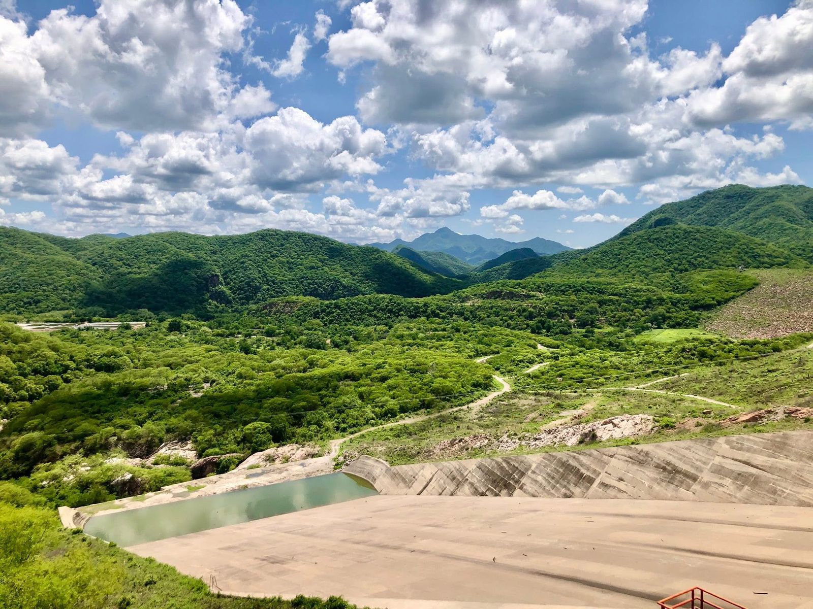 Presa Bacurato en el municipio de Sinaloa.