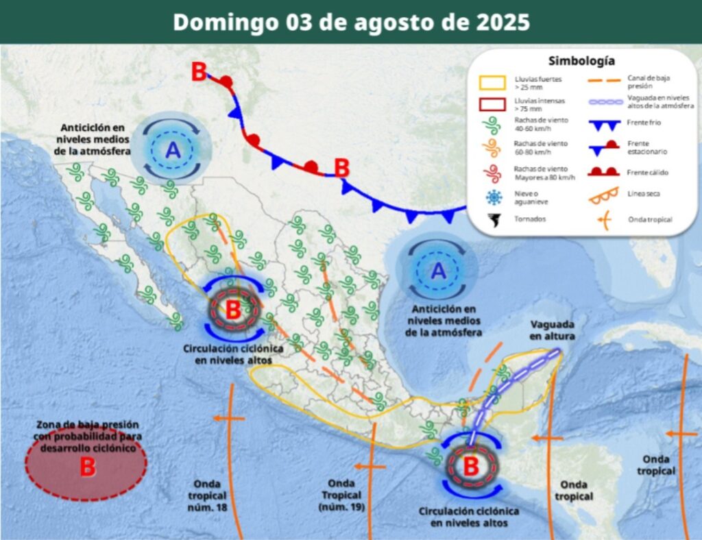 Pronóstico de lluvias