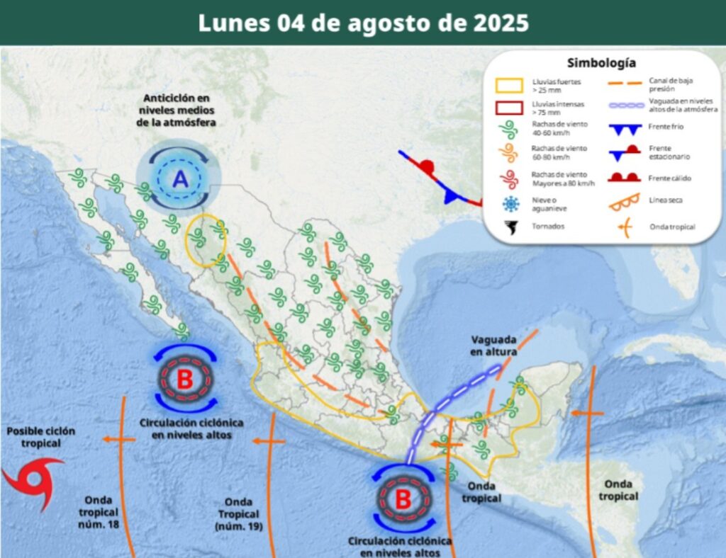 Pronóstico de lluvias