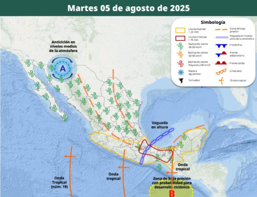 Pronóstico de lluvias