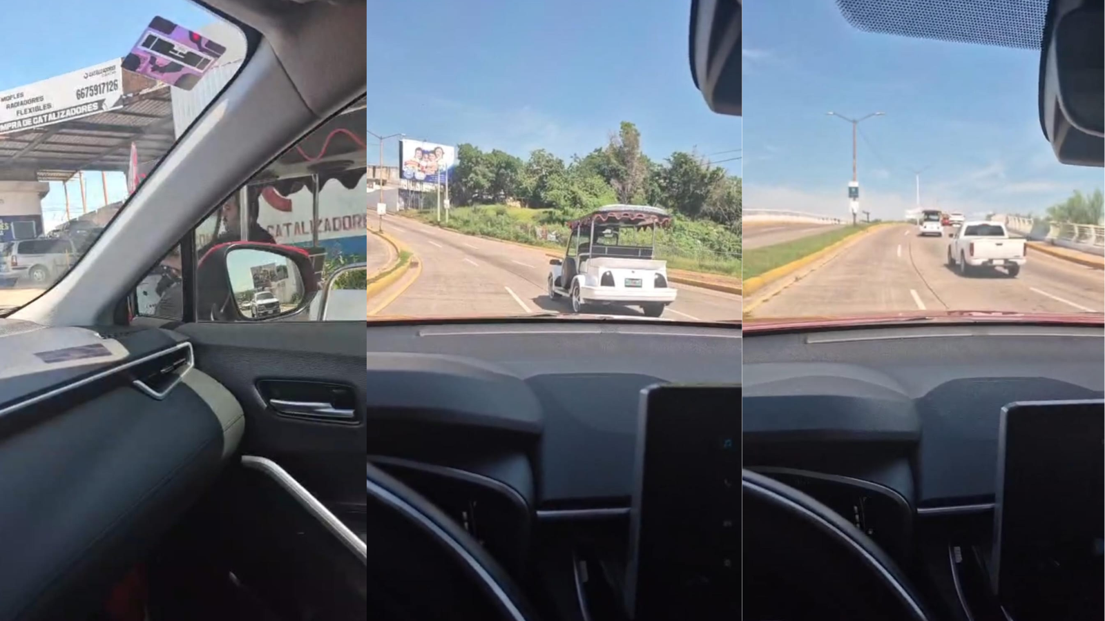 Captan a una pulmonía circulando por las calles de Culiacán