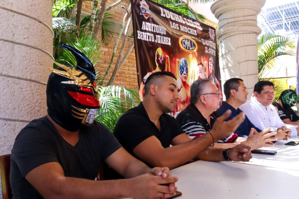 Ratifican función de lucha libre con estrellas del CMLL en Los Mochis