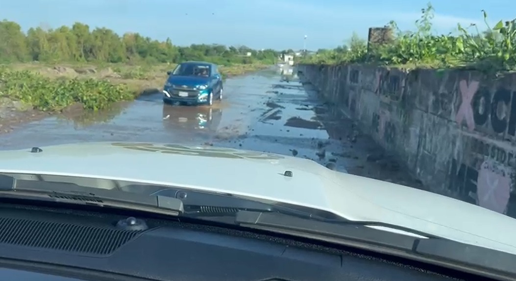 Reabren circulación vehicular sobre la presa derivadora en Culiacán