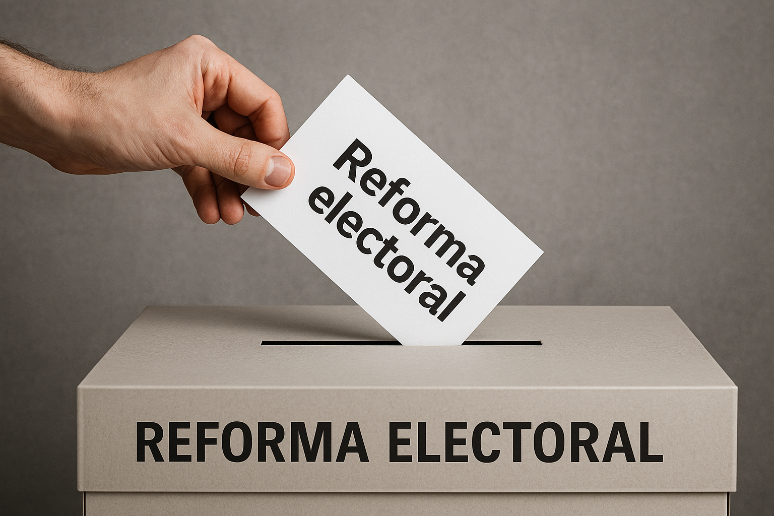 Reforma electoral