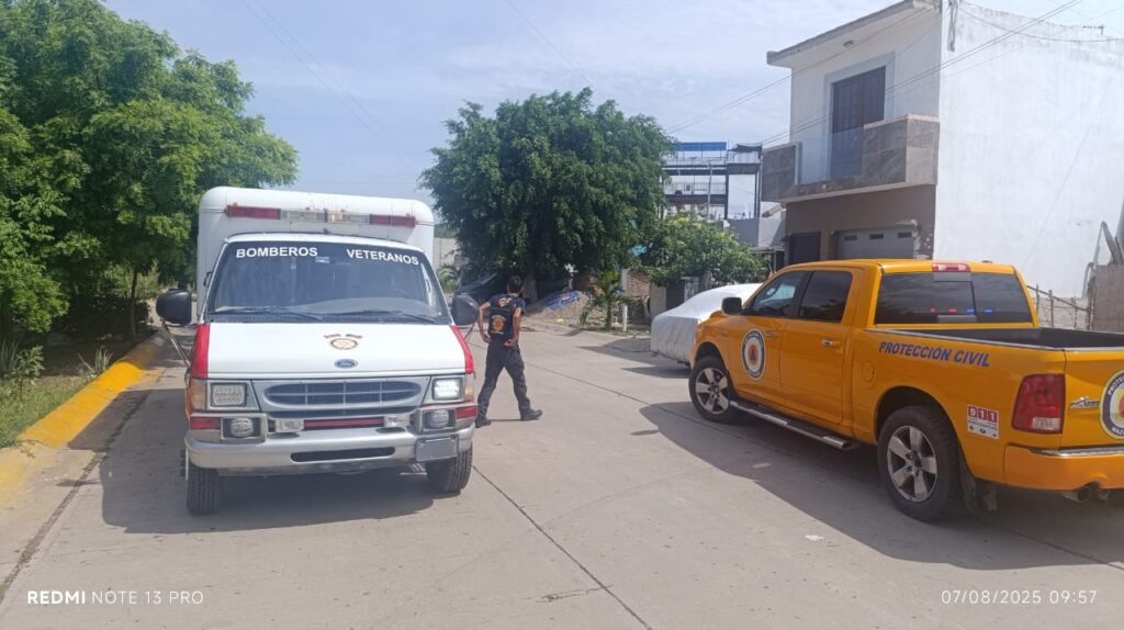 Reportan a hombre baleado en el fraccionamiento Santa Fe, Mazatlán