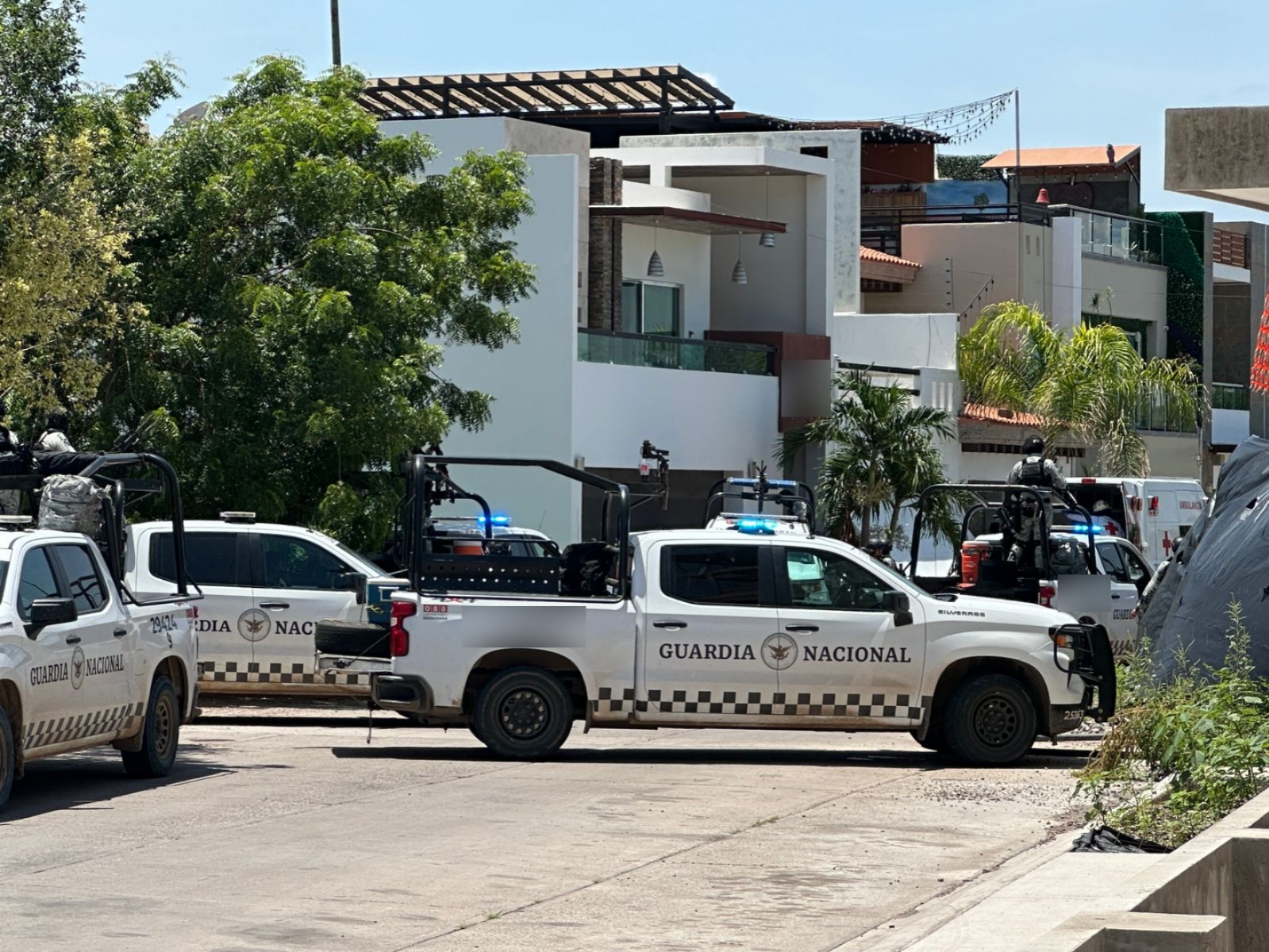 Reportan fuerte operativo de la Guardia Nacional en la Isla Musala, Culiacán