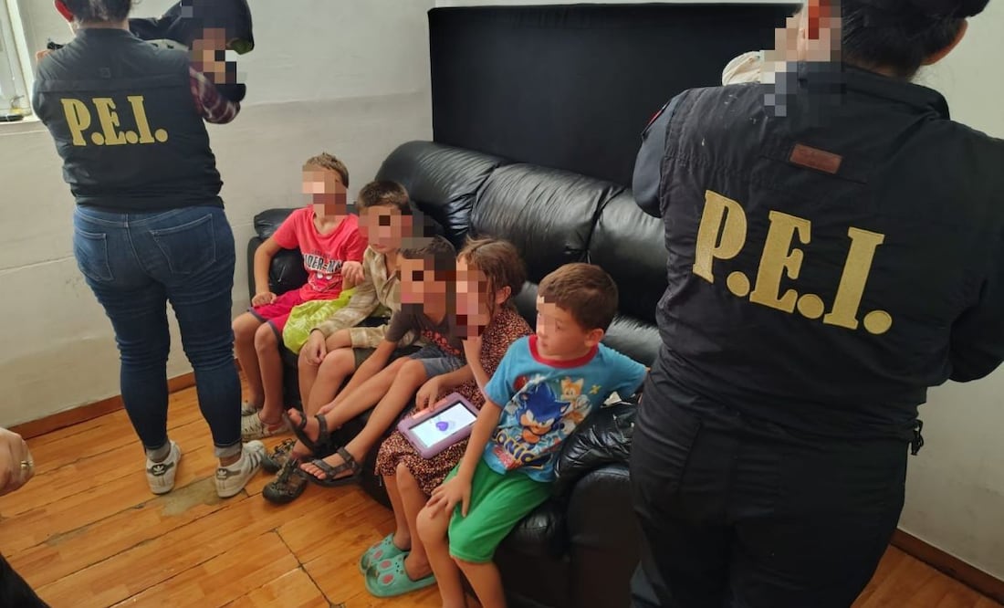 Elementos de Seguridad rescatan a 7 niños reportados como desaparecidos en Yucatán