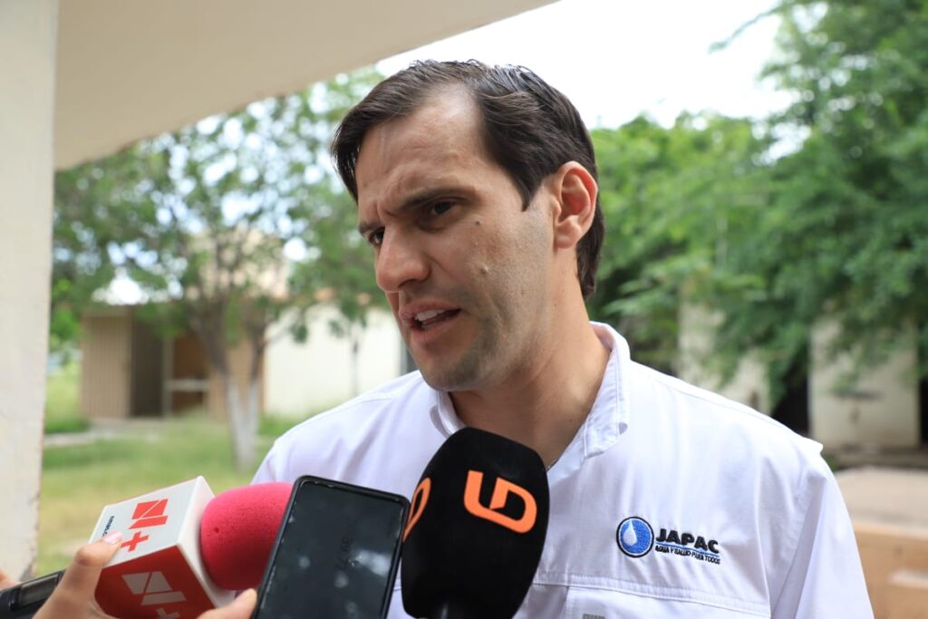 Roberto Alfonso Zazueta Tapia, director general de la Junta de Agua Potable y Alcantarillado de Culiacán (Japac).