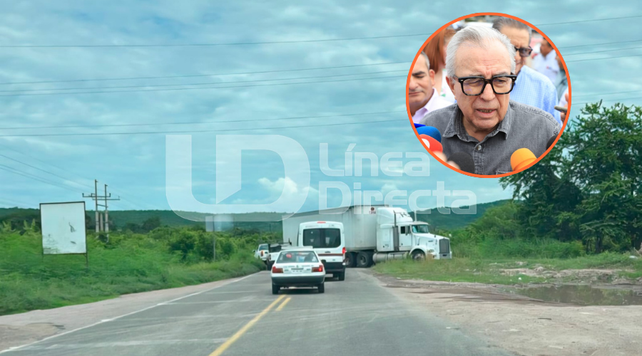 Rubén Rocha Moya responde a los bloqueos ocurridos en Escuinapa.