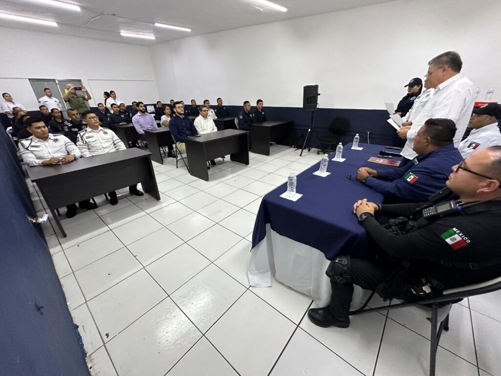 La Unipol capacita a los elementos de la Secretaría de Seguridad Pública y Protección Ciudadana de Ahome en sus instalaciones