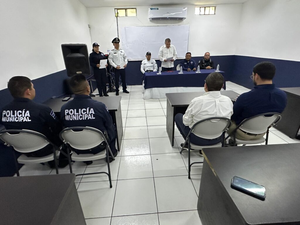 La Unipol capacita a los elementos de la Secretaría de Seguridad Pública y Protección Ciudadana de Ahome en sus instalaciones