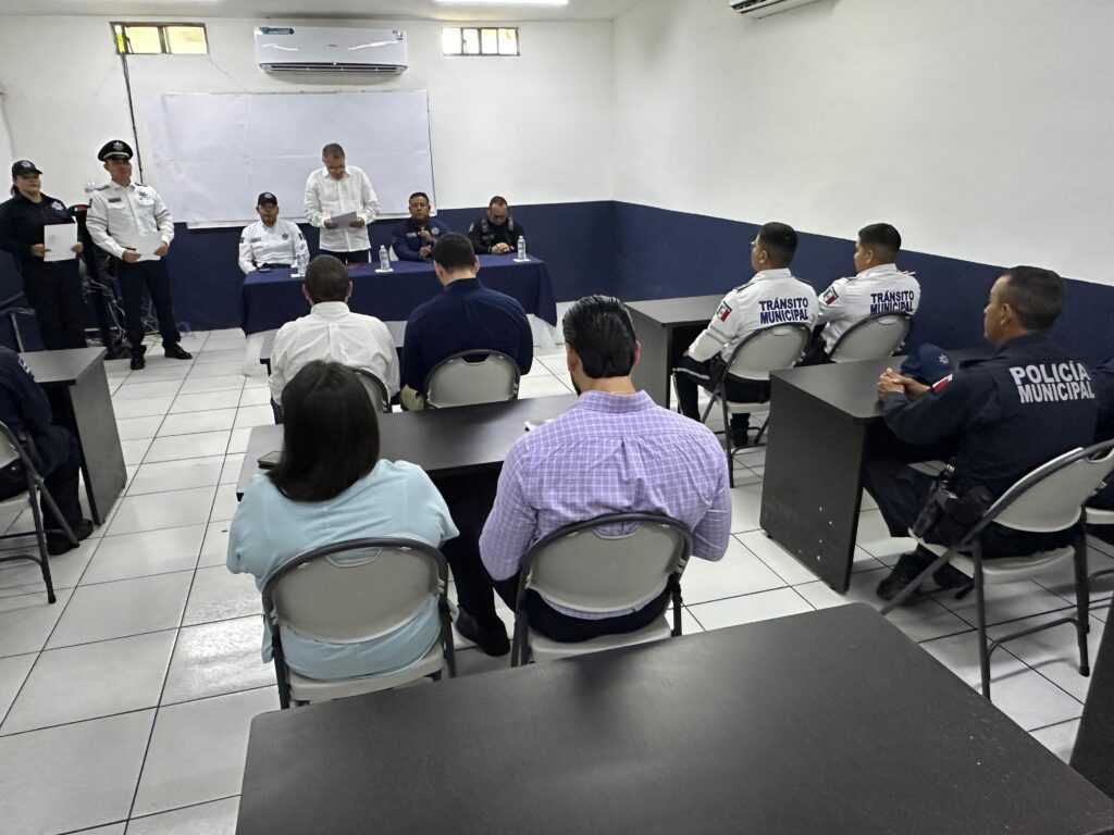 La Unipol capacita a los elementos de la Secretaría de Seguridad Pública y Protección Ciudadana de Ahome en sus instalaciones