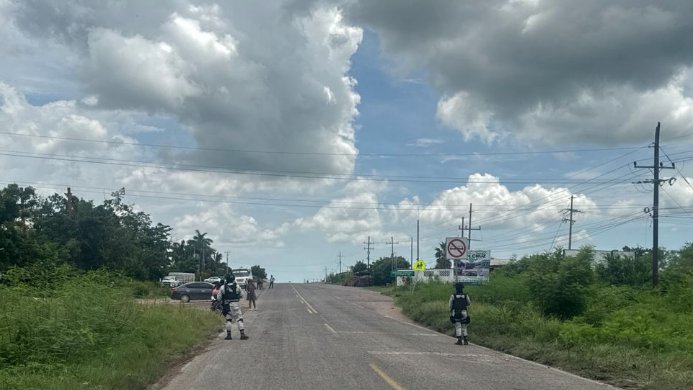 Guardia Nacional libera accesos a Escuinapa