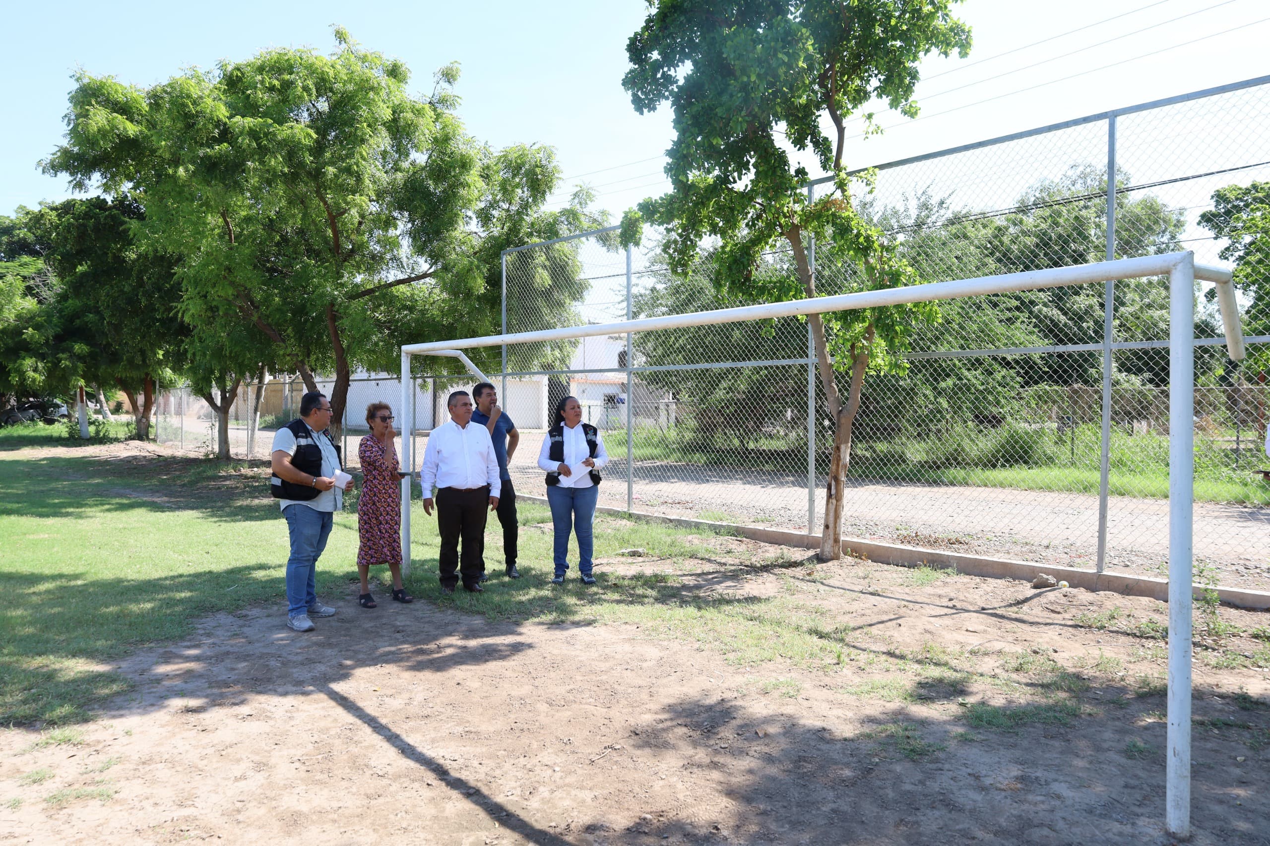 Supervisión de obras en Navolato.
