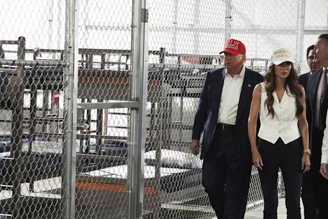 Trump construye el mayor centro de detención migratoria en la historia