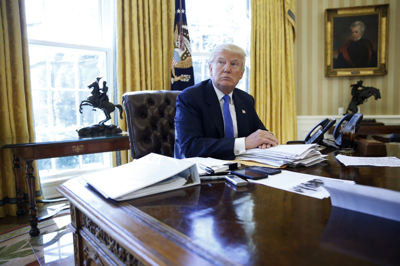 Donald Trump, presidente de Estados Unidos.