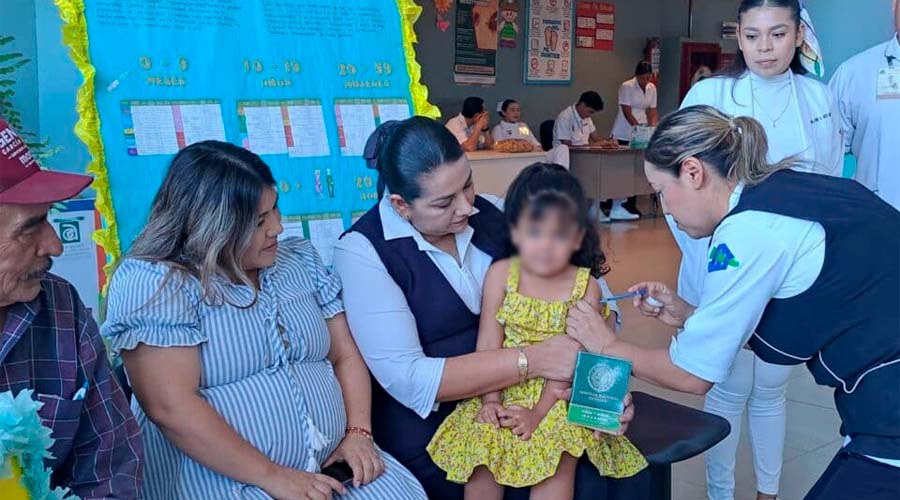 Jornada de vacunación infantil