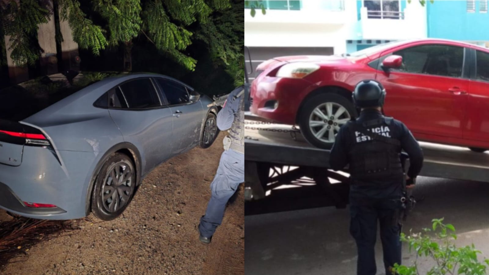 Vehículos recuperados en Culiacán