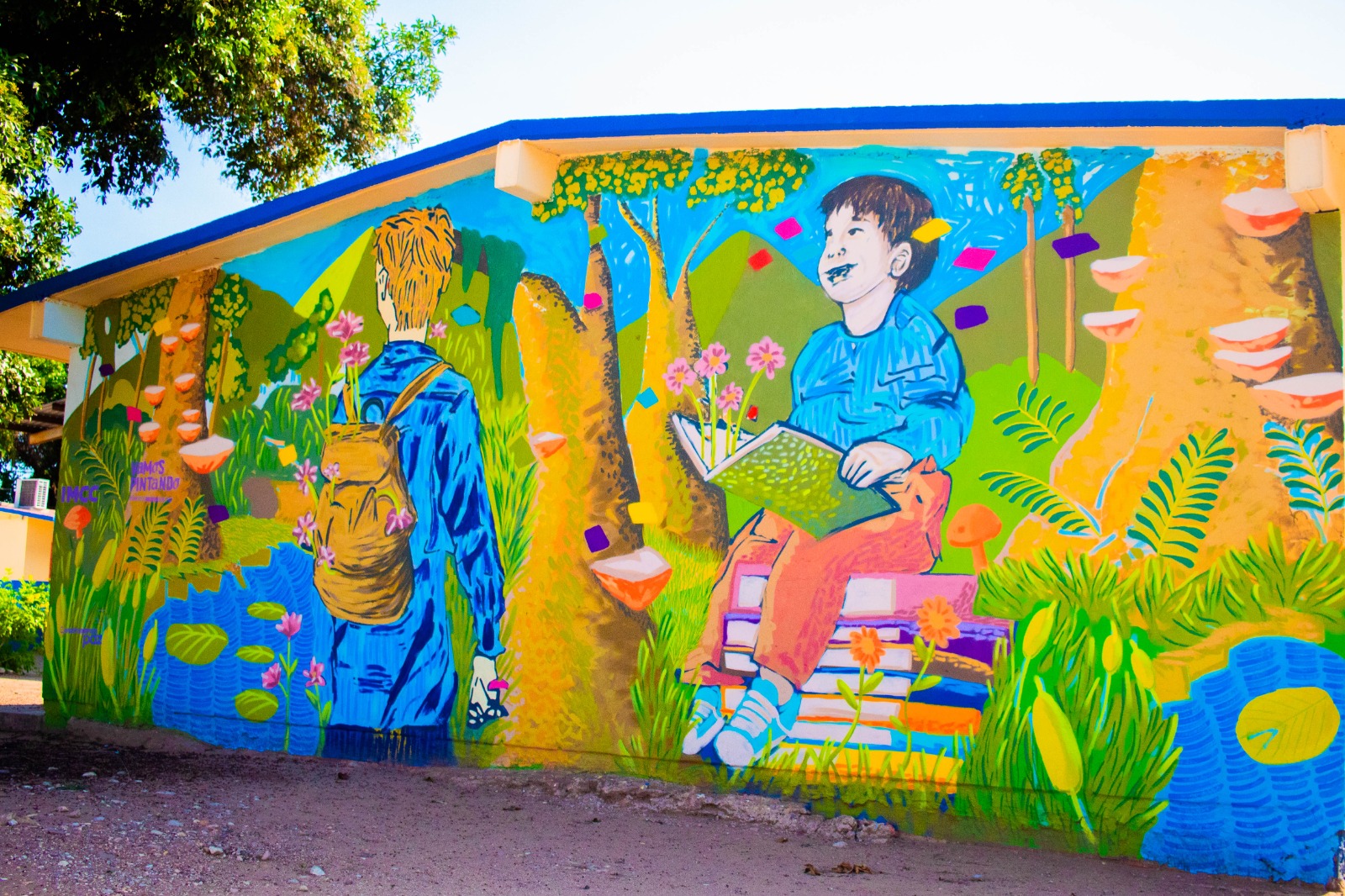 Pinceladas en escuelas