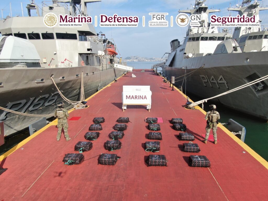 Droga asegurada en guerrero