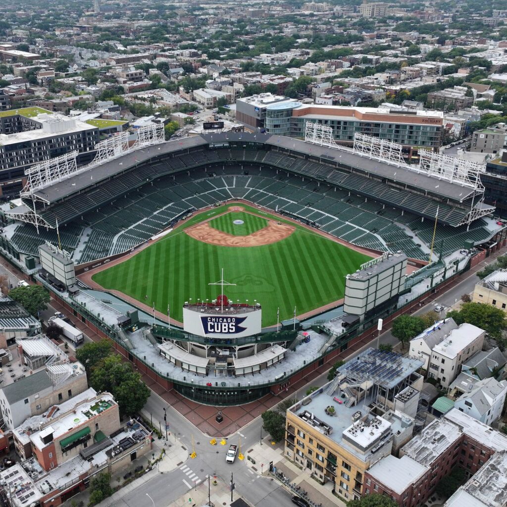 Wrigley Field.