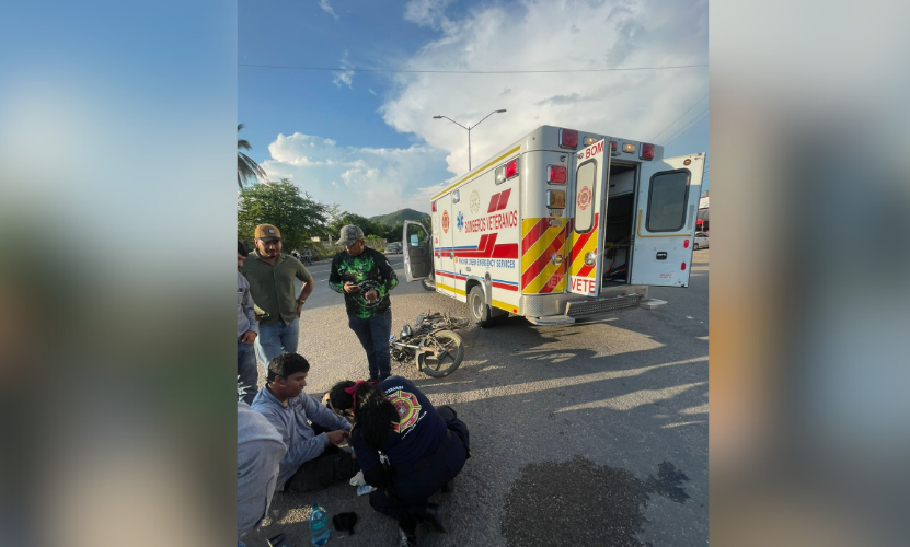 Accidente vial en Mazatlán