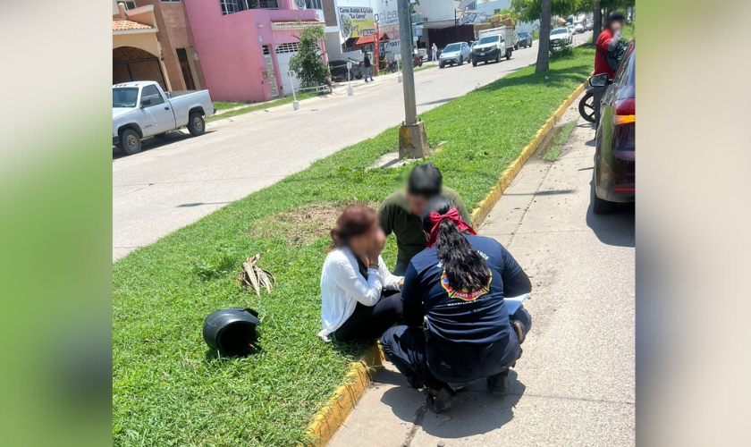 Accidente vial en Mazatlán