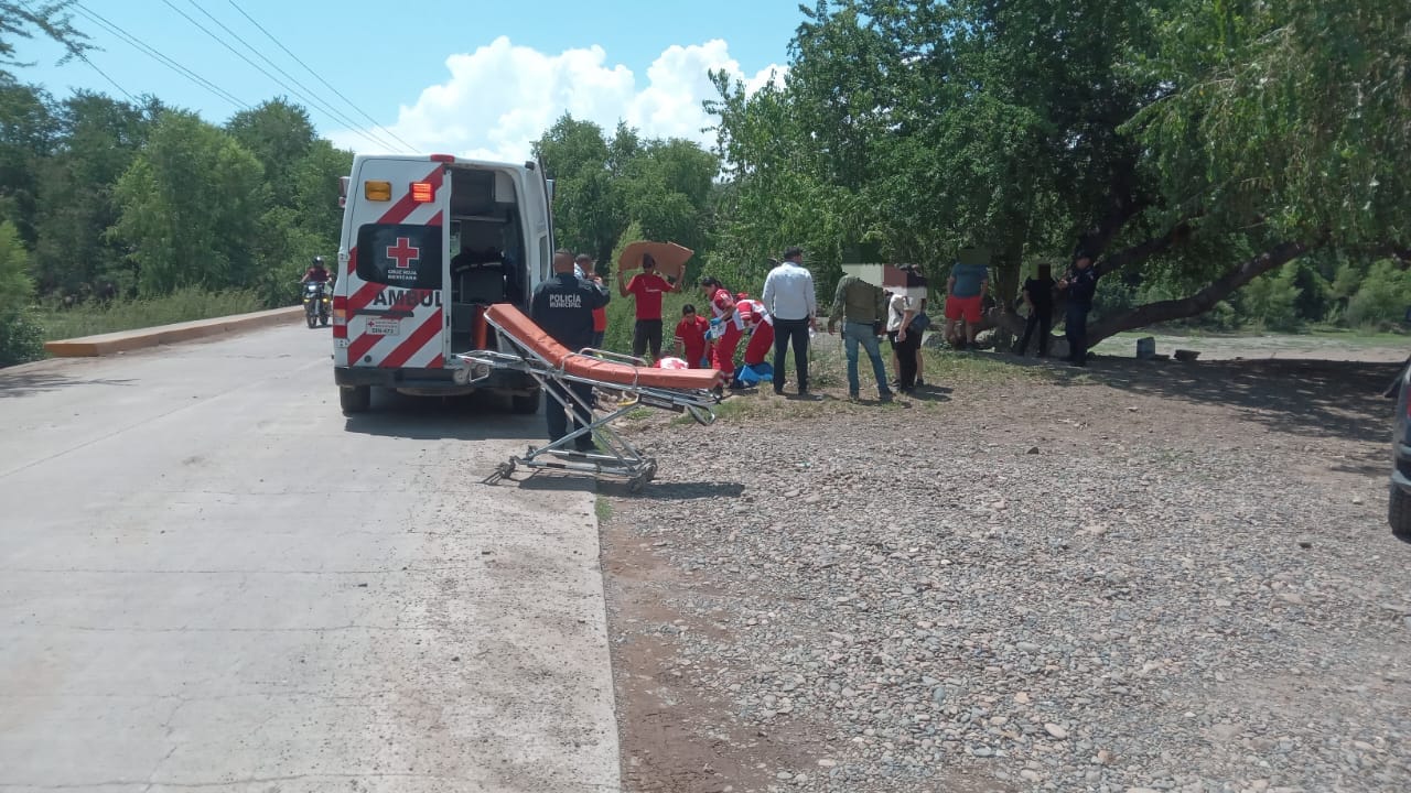 Presentaba lesiones en el brazo y en la cabeza