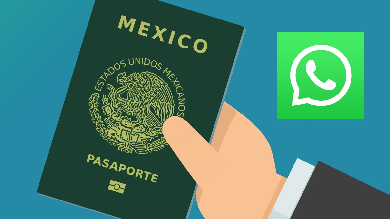 así puedes sacar tu pasaporte por WhatsApp