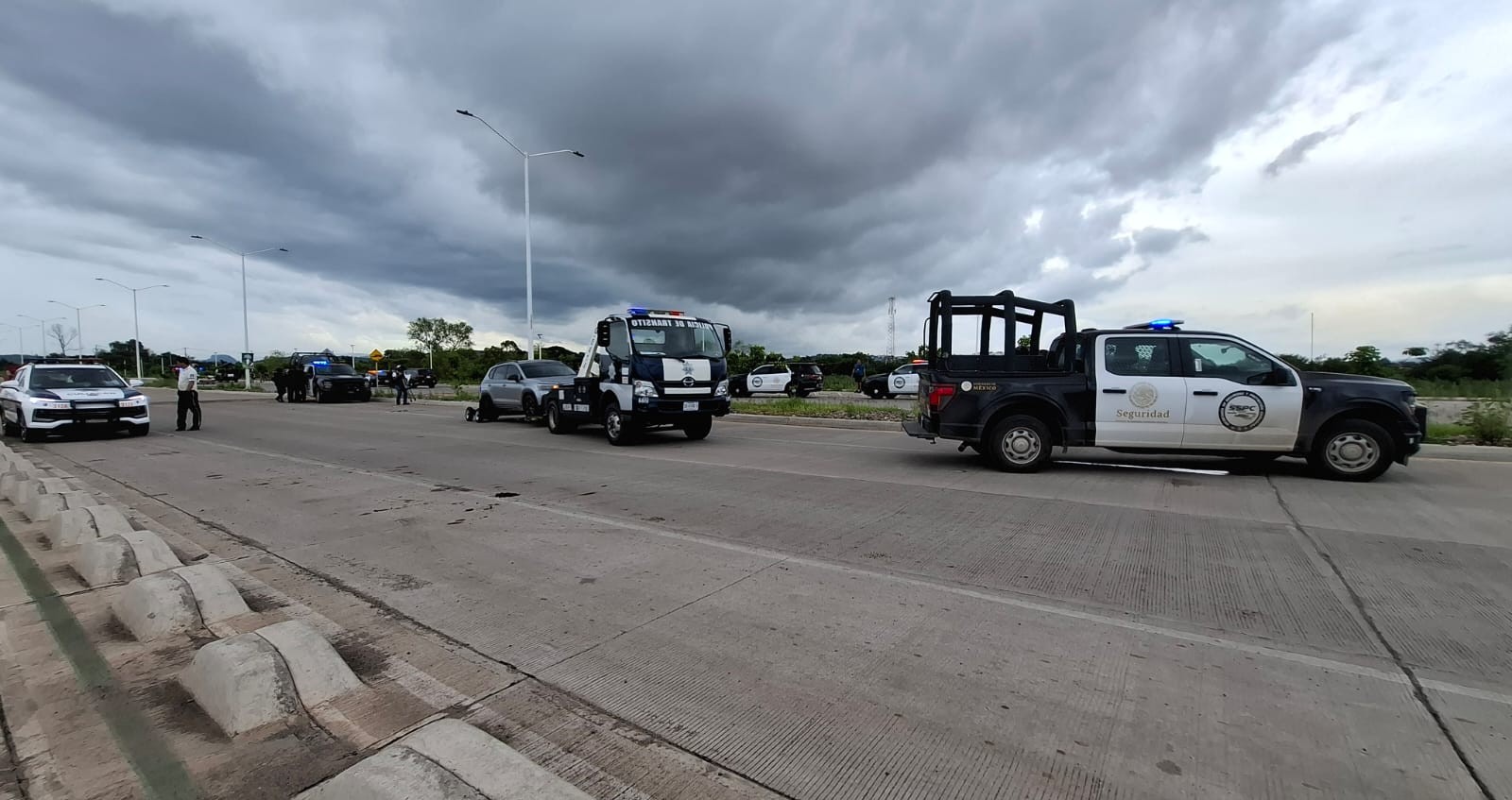 Camioneta asegurada tras ataque a balazos
