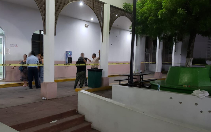 Hospital Civil de Culiacán tras ataque armado