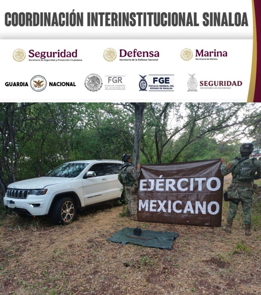 aseguramiento de camioneta