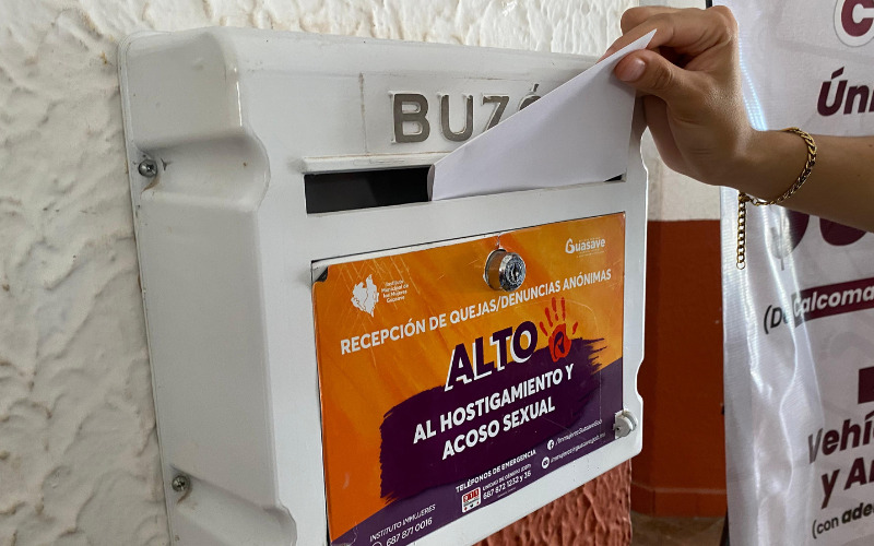 Buzón de denuncia o queja anónima contra el acoso