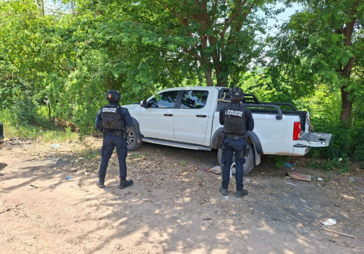 aseguramiento de camioneta