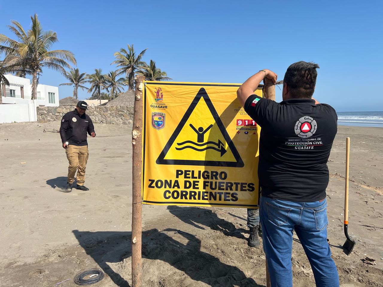 Zonas de alto riesgo en playas
