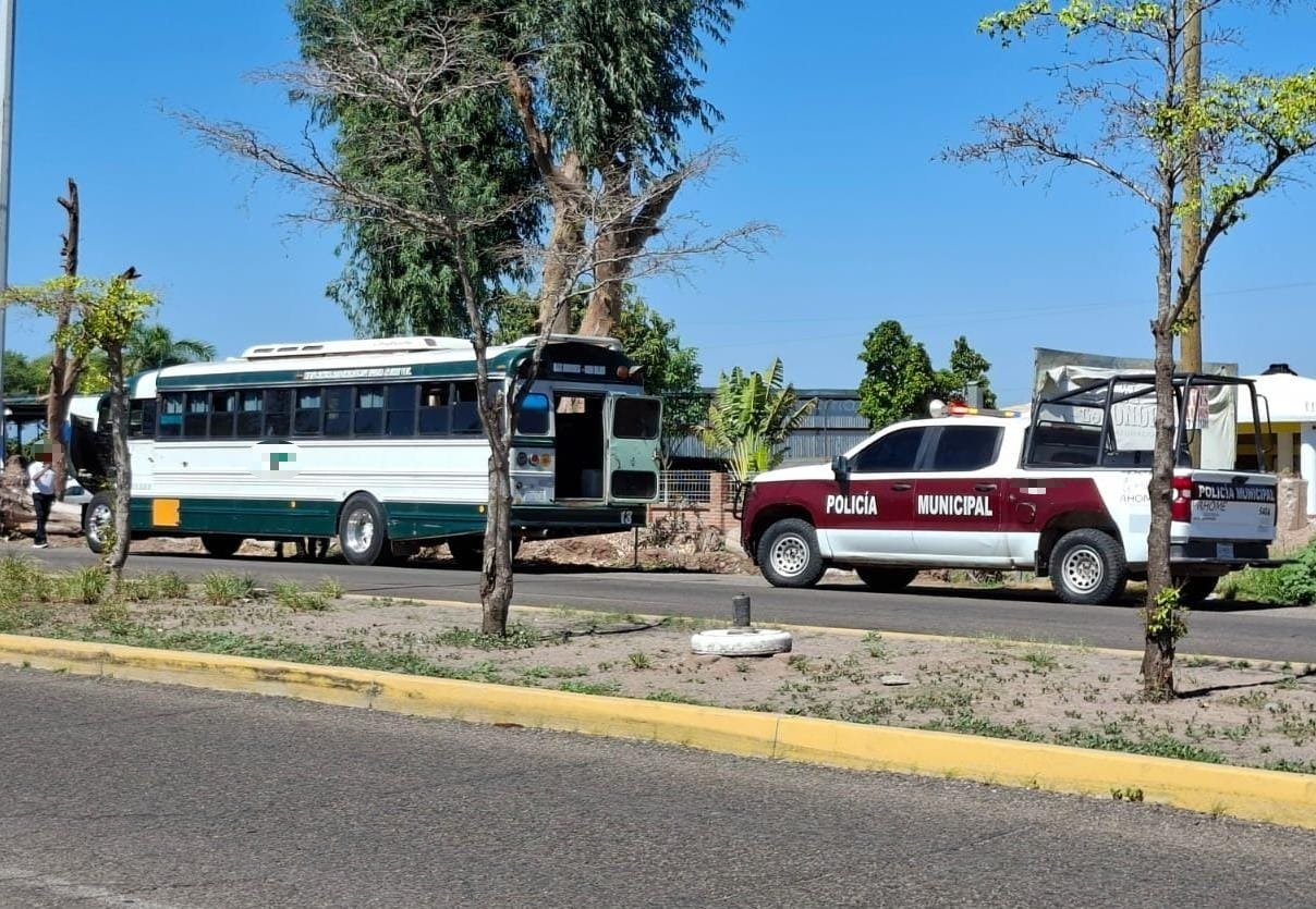 Deceso en camión