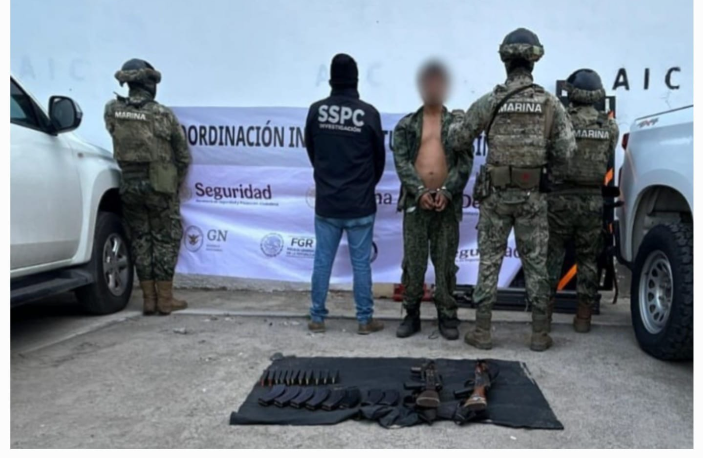 detenidos en San Ignacio