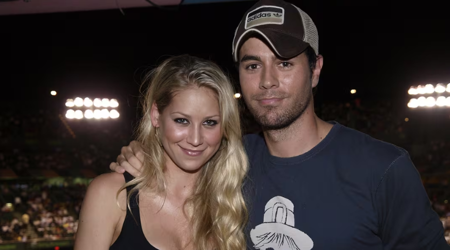 Enrique Iglesias y Anna Kournikova.