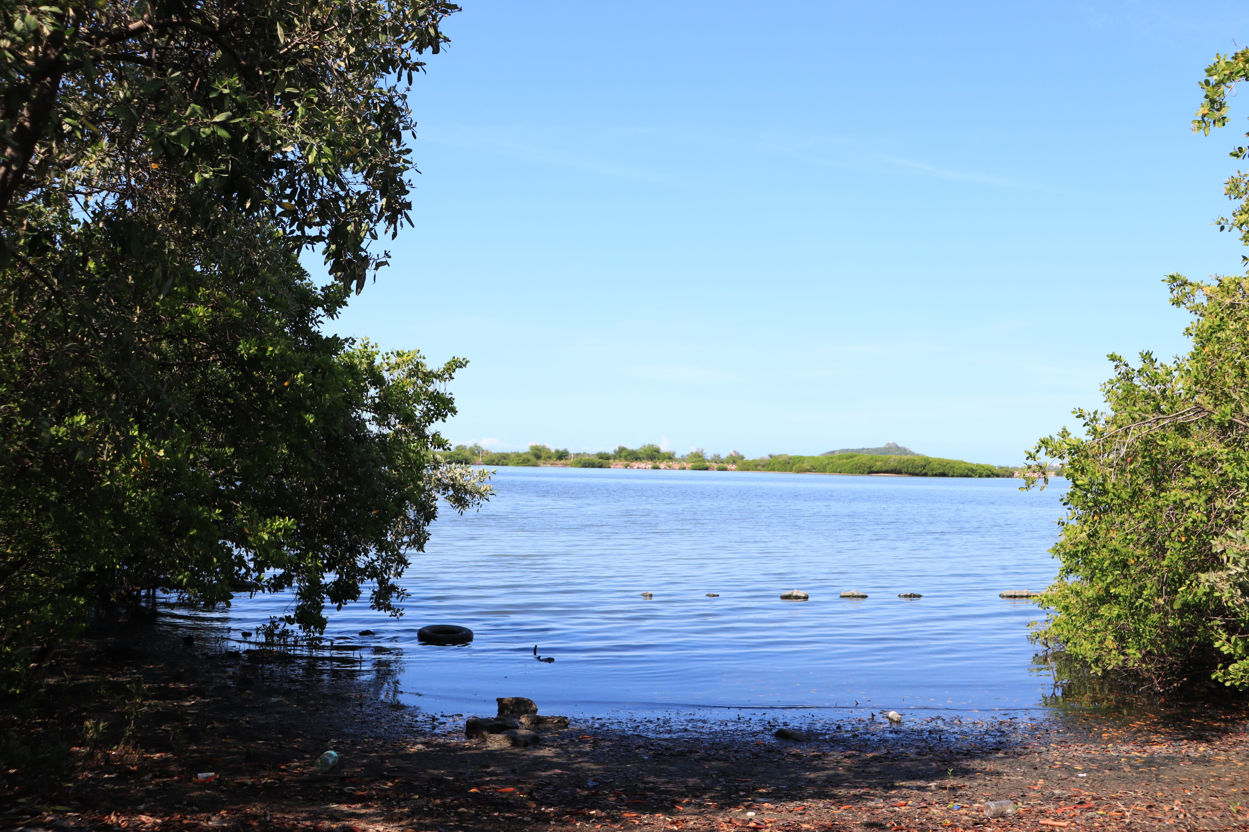 Estero de Urías en Mazatlán.
