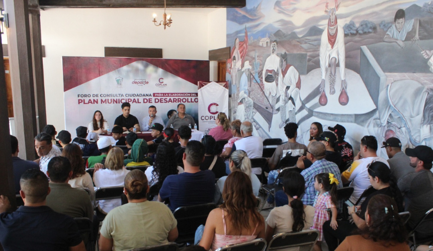 Foro deportivo para el Plan de Desarrollo Municipal en Ahome