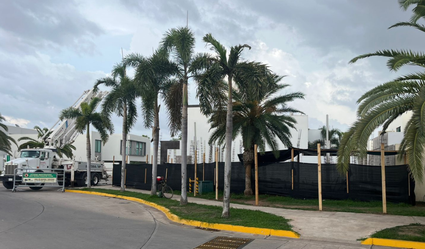 En esta obra fue donde perdió la vida el trabajador mientras vibraba concreto