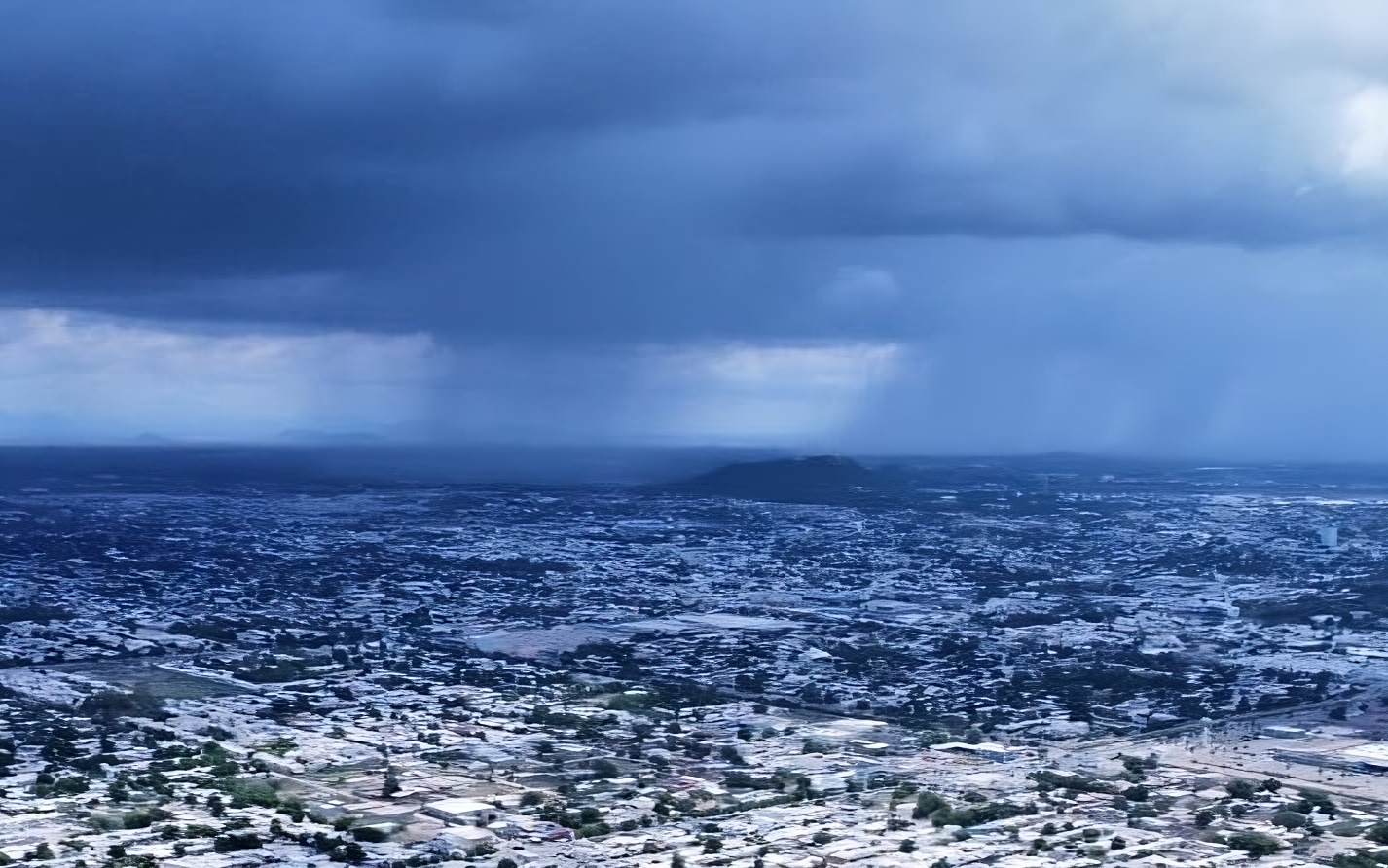 Lluvia en Los Mochis